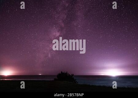 La Via Lattea Prese A Iki City, Prefettura Di Nagasaki, Giappone Foto Stock