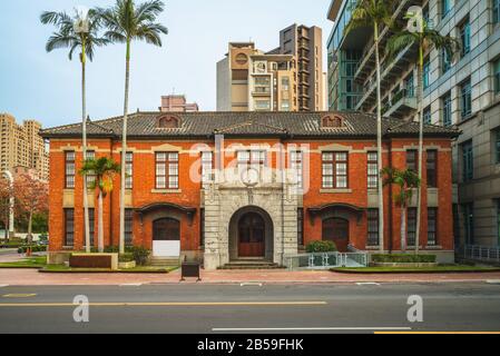 Facciata Della Galleria D'Arte Hsinchu City A Taiwan Foto Stock