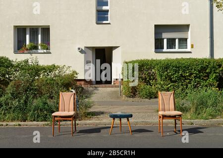 Umzug, Koepenick, Berlino, Deutschland / Köpenick Foto Stock