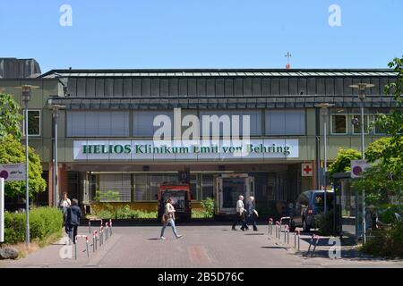 Helios Klinikum Emil Von Behring, Walterhoeferstrasse, Zehlendorf, Berlino, Germania Foto Stock