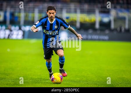 Milano, Italia. 01st Gen 2020. Stefano Sensi Del Fc Internazionale /Lm Credit: Agenzia Fotografica Indipendente/Alamy Live News Foto Stock