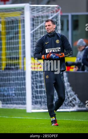 Milano, Italia. 01st Gen 2020. Samir Handanovic Di Fc Internazionale /Lm Credit: Agenzia Fotografica Indipendente/Alamy Live News Foto Stock