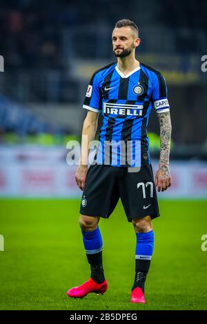 Milano, Italia. 01st Gen 2020. Marcelo Brozovic Di Fc Internazionale /Lm Credit: Agenzia Fotografica Indipendente/Alamy Live News Foto Stock