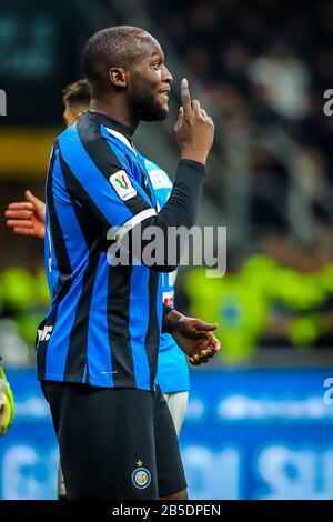 Milano, Italia. 01st Gen 2020. Romelu Lukaku Del Fc Internazionale /Lm Credit: Agenzia Fotografica Indipendente/Alamy Live News Foto Stock