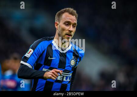 Milano, Italia. 01st Gen 2020. Christian Eriksen Del Fc Internazionale /Lm Credit: Agenzia Fotografica Indipendente/Alamy Live News Foto Stock