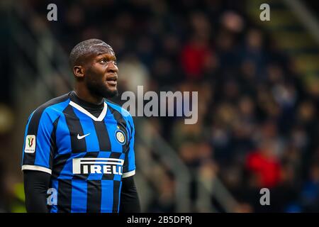 Milano, Italia. 01st Gen 2020. Romelu Lukaku Del Fc Internazionale /Lm Credit: Agenzia Fotografica Indipendente/Alamy Live News Foto Stock