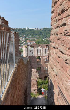 Burg, Wertheim, Baden-Wuerttemberg, Deutschland / Württemberg Foto Stock