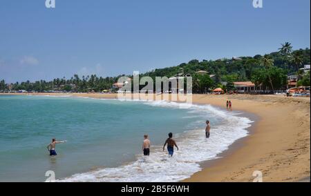 Strand, Unawatuna, Sri Lanka Foto Stock