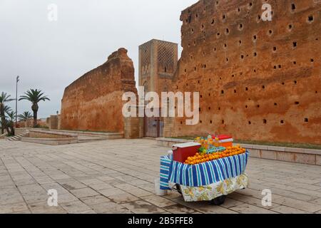 Rabat, la capitale del Marocco Foto Stock