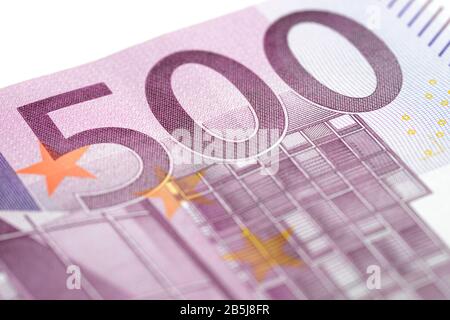 500 Euroschein Foto Stock