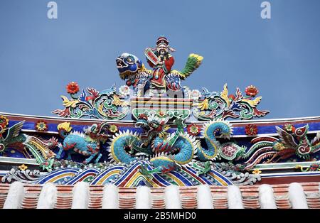 Toi Shan Wui Kwun Chinese Clan Temple A King Street A George Town Foto Stock