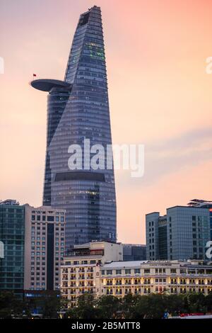 La Torre Bitexco Nel Distretto 1 Di Ho Chi Minh City, Vietnam Foto Stock