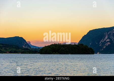 Lago Rama in Bosnia Erzegovina Foto Stock
