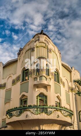 Reok Palace, In Stile Liberty, A Szeged, Regione Della Grande Pianura Ungherese Meridionale, Contea Di Csongrad, Ungheria Foto Stock