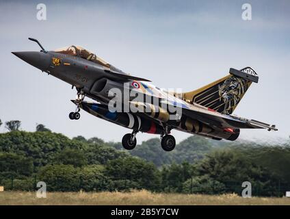 Air Force francese Dassault Rafale "C" 143/30-GV dall' EC03.030 Foto Stock