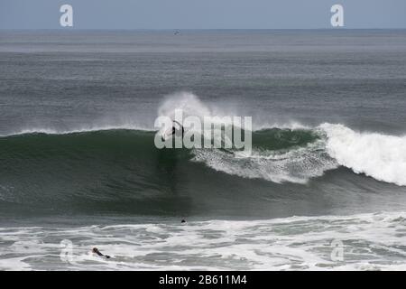 Bells Beach Surf, Sulla Great Ocean Road, Victoria Australia Foto Stock