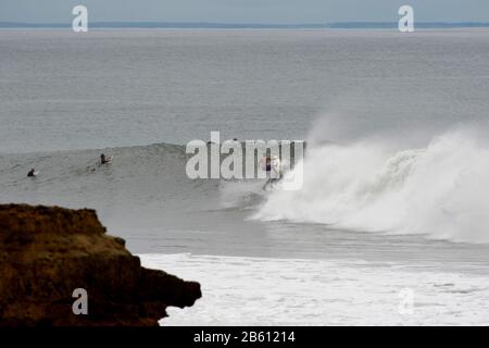 Surf A Winkipop, Torquay, Victoria, Australia Foto Stock