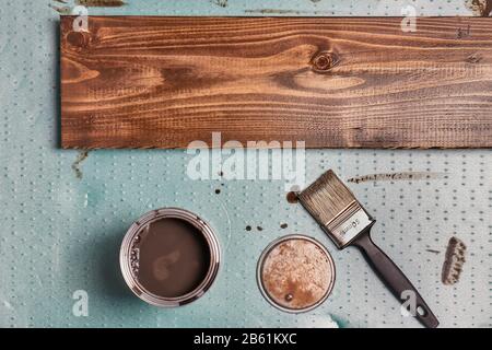 Tela legno asse legname Foto Stock