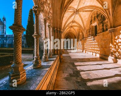 Monastero di Batalha in Portogallo, in Europa Foto Stock