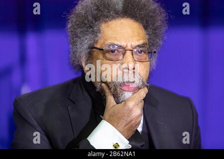 Detroit, Michigan - Dr. Cornel West a Bernie Sanders campagna presidenziale rally. Foto Stock