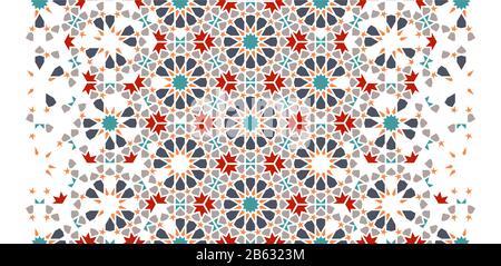 Modello vettoriale senza giunture per il Marocco Illustrazione Vettoriale