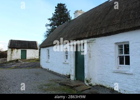 Luogo di nascita di Seán Mac Diarmada, attivista politico repubblicano irlandese e leader rivoluzionario - Corranmore, Kiltyclogher, County Leitrim, Irlanda Foto Stock