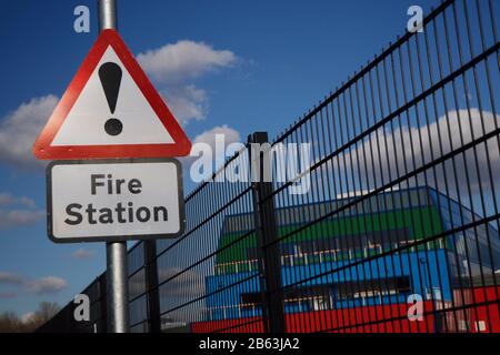 Il Blue Light Hub, Milton Keynes Foto Stock