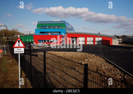 Il Blue Light Hub, Milton Keynes Foto Stock