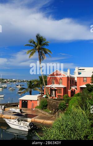 Porto, Hamilton City, Pembroke Parish, Bermuda Foto Stock