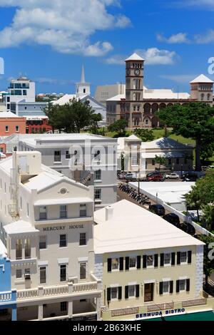 Sessions House, Hamilton City, Pembroke Parish, Bermuda Foto Stock