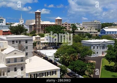 Sessions House, Hamilton City, Pembroke Parish, Bermuda Foto Stock