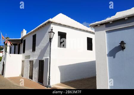Tucker House, Città Di San Giorgio, Parrocchia Di San Giorgio, Bermuda Foto Stock