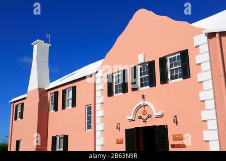 Royal Bermuda Yacht Club, Hamilton City, Pembroke Parish, Bermuda Foto Stock