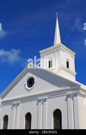 Wesley Chiesa Metodista, Hamilton City, Pembroke Parish, Bermuda Foto Stock