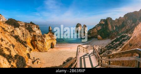 Algarve costa e spiagge in Portogallo Foto Stock