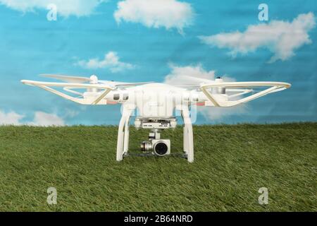 Drone diorama Foto Stock