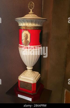 Trofeo In Mostra, Joseph Stalin Museum, Gori, Georgia Foto Stock