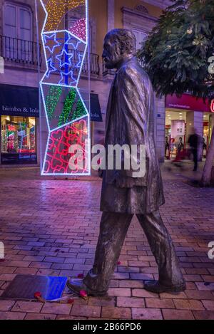 Almeria città di Natale, Almeria, Andalusia, Spagna Foto Stock