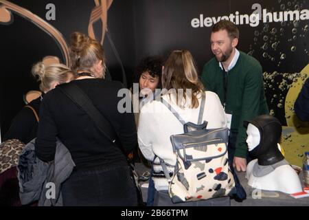 Londra, Regno Unito. 10th Mar, 2020. Il Credito Wearable Technology Show 2020: Ian Davidson/Alamy Live News Foto Stock