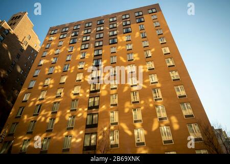 Un nuovo Holiday Inn Express Hotel nel quartiere Chelsea di New York Domenica 1 Marzo 2020. (© Richard B. Levine) Foto Stock