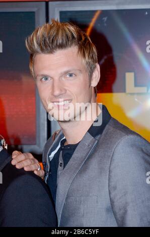 Nick Carter (Nickolas Gene Carter) - Sänger - Backstreet Boys, Hamburg, Fernsehmacher, Lanz Talkshow, 19.11.2013 Foto Stock