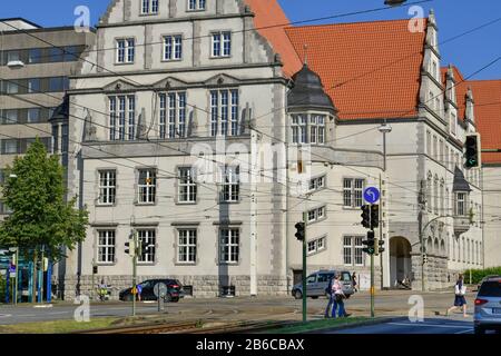 Landgericht, Amtsgericht, Niederwall, Detmolder Straße, Bielefeld, Nordrhein-Westfalen, Deutschland Foto Stock