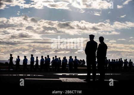 Foto Di Tim Cuff - 9 Dicembre 2019 - 23 Squadron, Air Cadets, Nelson Airport, Nuova Zelanda Foto Stock