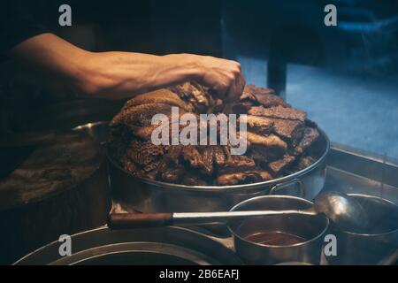 Carni brasate di Hong Kong Foto Stock