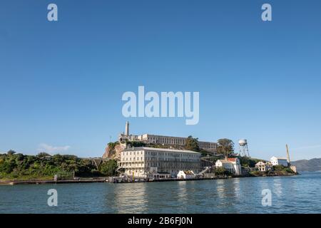 Prigione federale di Alcatraz a San Francisco, California, USA Foto Stock