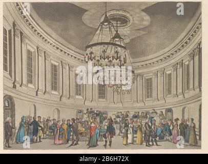 Gezicht in de Concertzaal van Felix Meritis Amsterdam, ca. 1810-1813. Onderdeel van een trecatwerk uit ca. 1824-1825 Met 74 (ongenummerde) platen van de belangrijkste topografische gezichten en verschillende zeden en gewoonten in het Verenigd Koninkrijk der Nederlanden. Produttore : Pentmaker: Anoniemuitgever: Evert Maaskamp (vermeld op object)Plaats manufacturing: Amsterdam Dating: 1810 - 1813 en/of 1824 - 1825 Physical kenmerken: ETS, aquatint en gravure, met de hand gekleurd Material: Papier Techniek: Etsen / aquatint / graveren (drukureden) Dimensions: Foto Stock