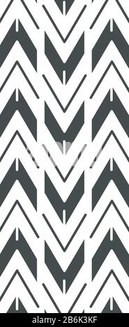 Icona glyph nera del battistrada del cingolo. Marchi dettagliati di pneumatici per automobili e motociclette. Traccia della ruota della vettura con scanalature spesse. Percorso pneumatico a forma di zigzag. Silhouette Illustrazione Vettoriale