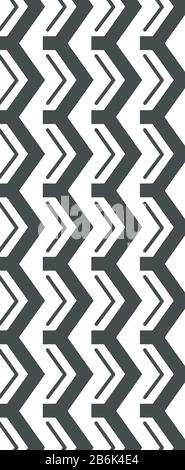 Traccia segna l'icona nera del glifo. Tracce dettagliate di pneumatici per strade automobilistiche. Stampa a zig-zag con scanalature spesse. Percorso pneumatici del veicolo. Silhouette Illustrazione Vettoriale