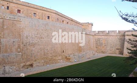 Città di Mdina - l'ex capitale di Malta Foto Stock