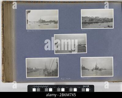 Exterieur van het kantoor van de Suezkanaal Maatschappij in Port Ha Detto Onderdeel van Reisalbum incontrato il van bedrijvigheid en beziens di foto Foto Stock